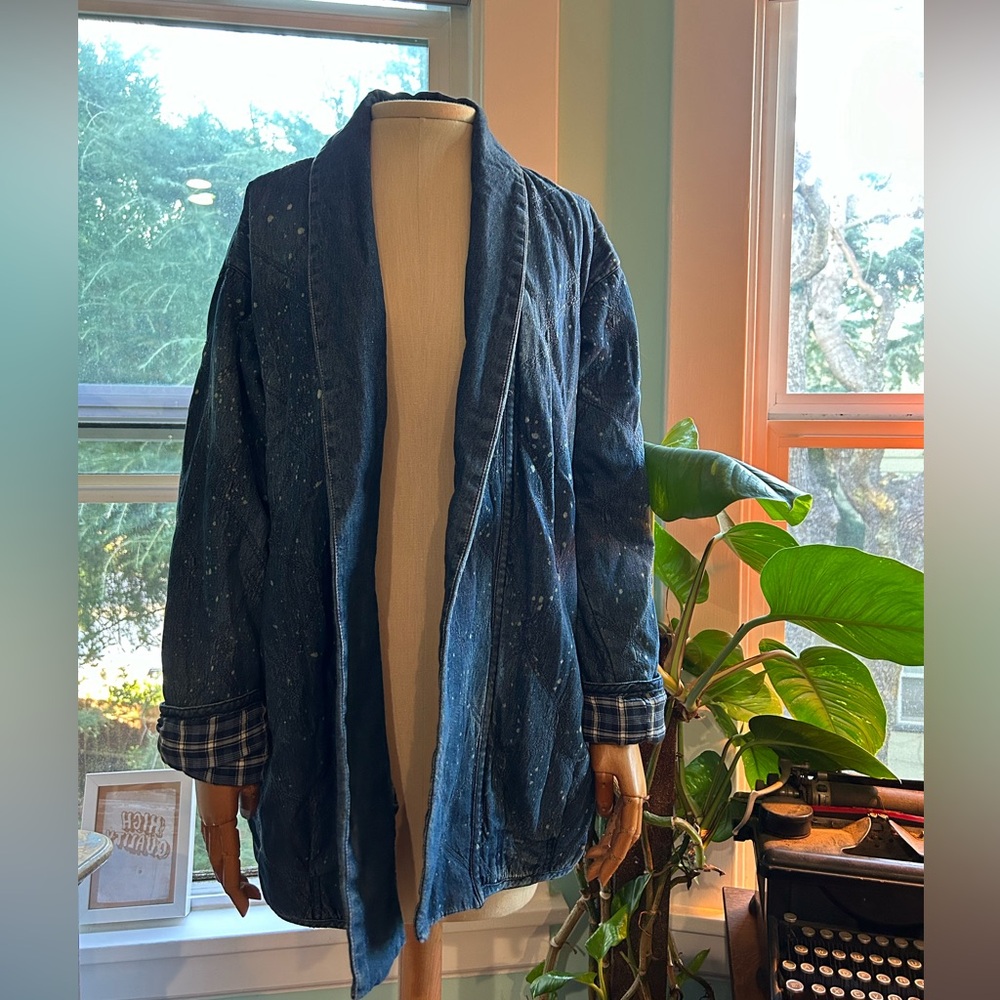 Pilcro Denim Kimono Jacket